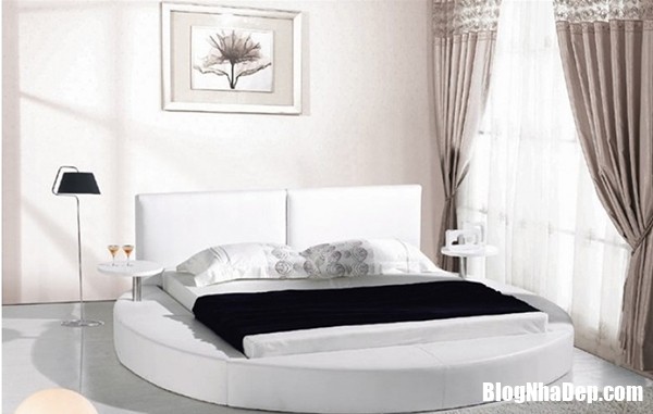 b7e6baf0fa40d046d5f8605d12df4a99 Những mẫu giường ngủ cực phong cách với bệ hình tròn