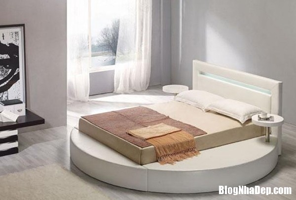 6bb23cf5c49bb24cd9c7e0d261791941 Những mẫu giường ngủ cực phong cách với bệ hình tròn